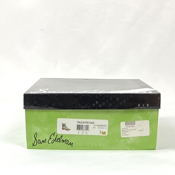 Sam Edelman Tenlee Suede Leather Lace-Up Lug Sole Hiker Boot 7 - Picture 12 of 12